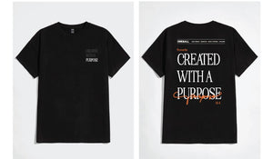 Created with a Purpose T-Shirt, Black