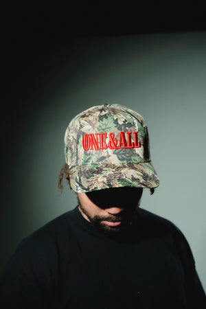ONE&ALL Camo Hat 2nd series- Trucker/Mesh Back