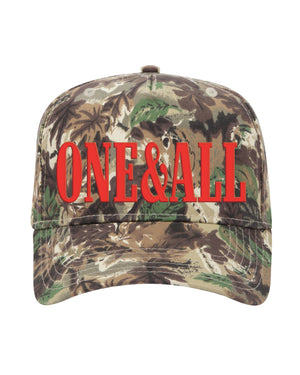 ONE&ALL Camo Hat 2nd series- Trucker/Mesh Back