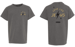 Kids Love Like Jesus T-Shirt, Gray