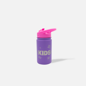 KIDS Flask w/ Straw Lid (PURPLE)